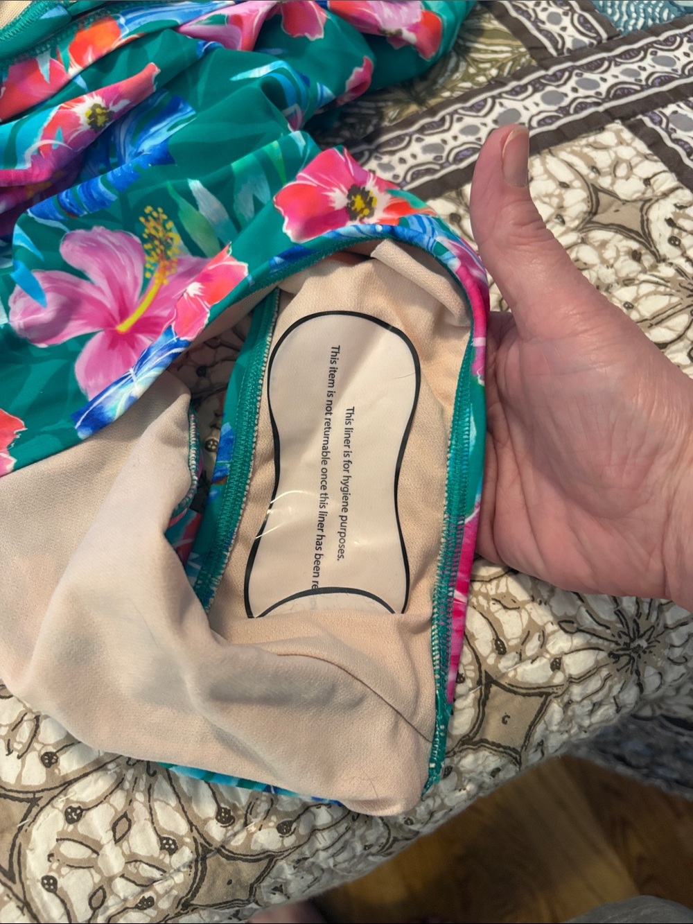 NWT Wrap Front Swimsuit- from Swimsuits for All - Picture 7 of 8